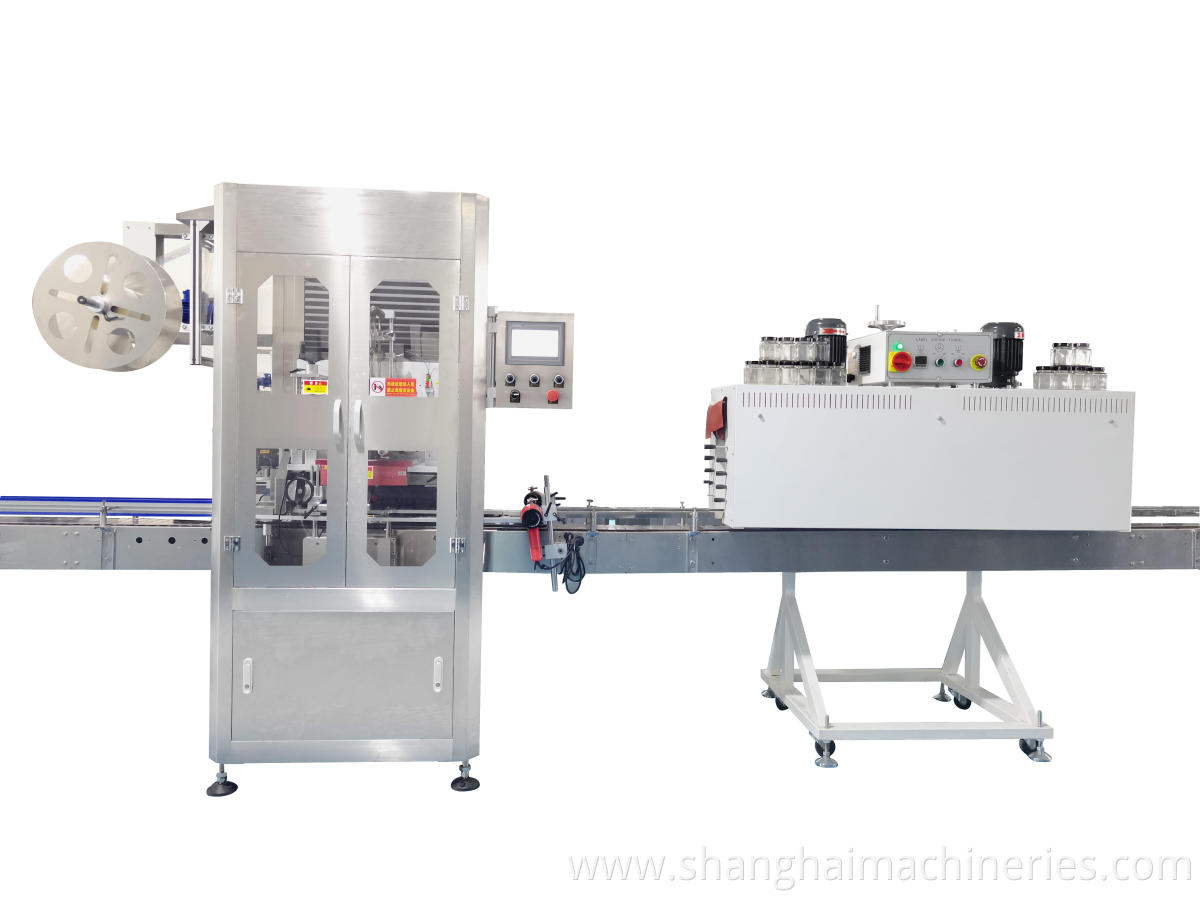 Shrink Sleeving Labeling Machine Whole Set